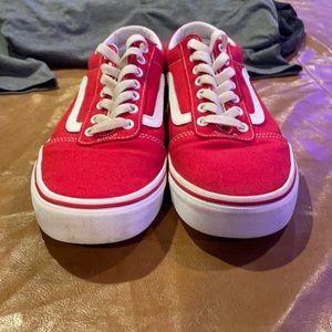 Red/White classic vans